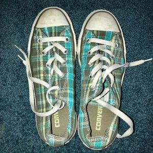Plaid Converse